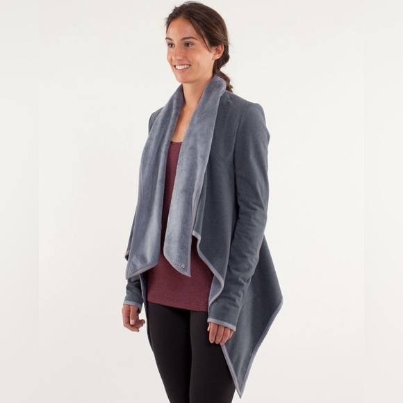 Lululemon Presence Of Mind Jacket Fossil Size 2 - Picture 2 of 13